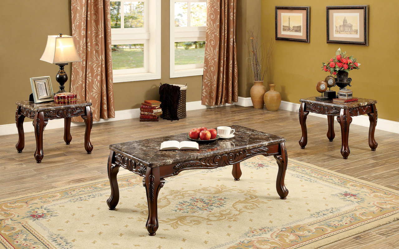 Astoria Grand Doory 3 Piece Coffee Table Set & Reviews Wayfair.ca